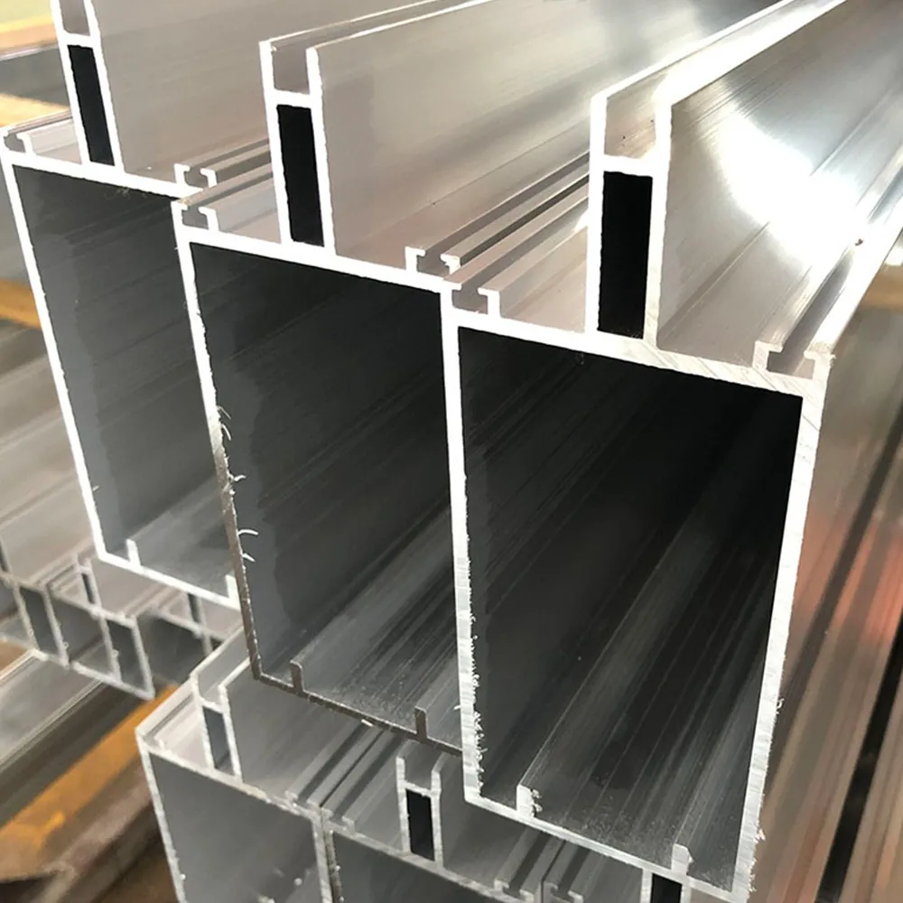 Large Cavity Aluminium Curtain Wall Extrusion Profiles - ...