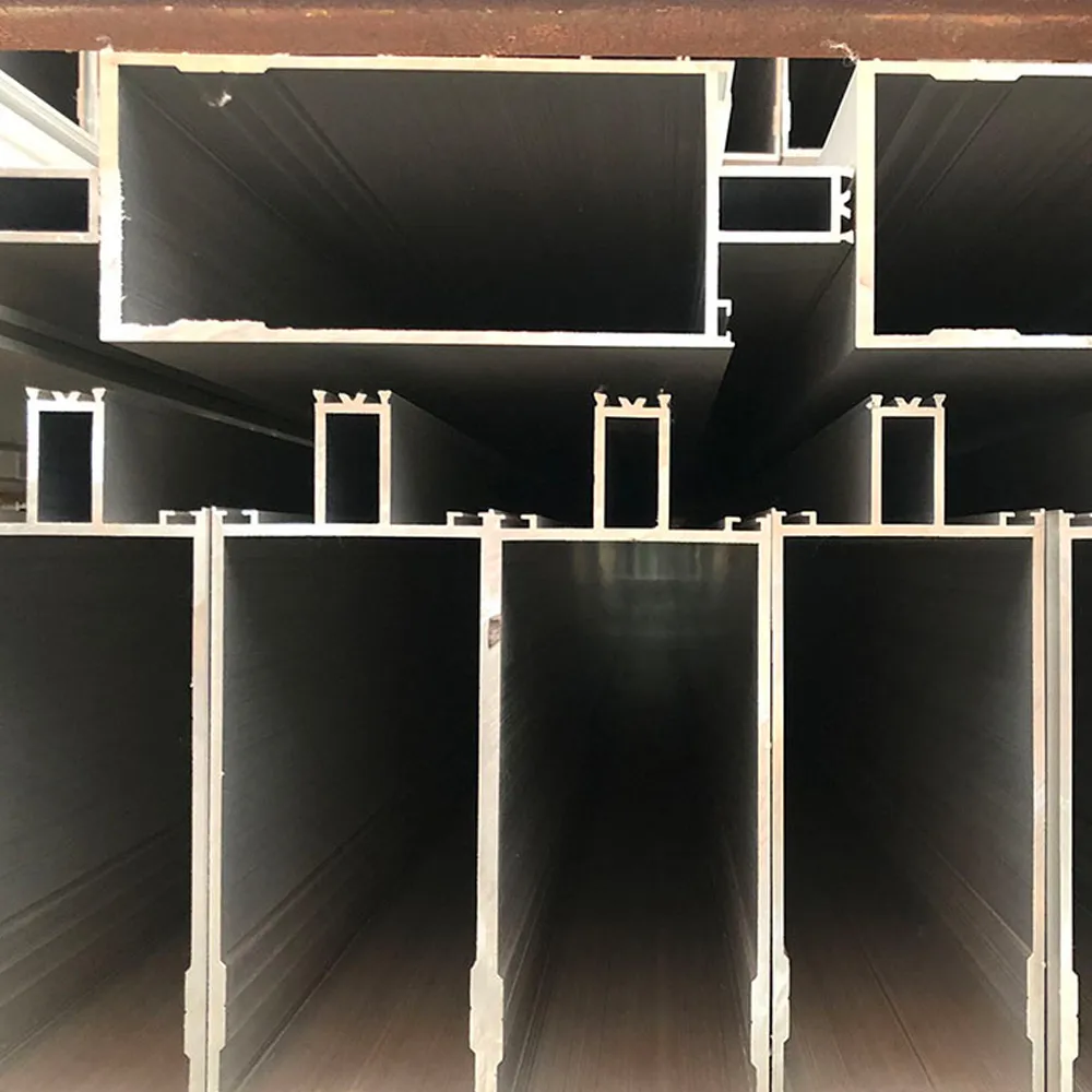 Multi-Chamber Structural Aluminium Curtain Wall Extrusion Profiles - Aluminium Extrusion Profiles - laluxalu.com