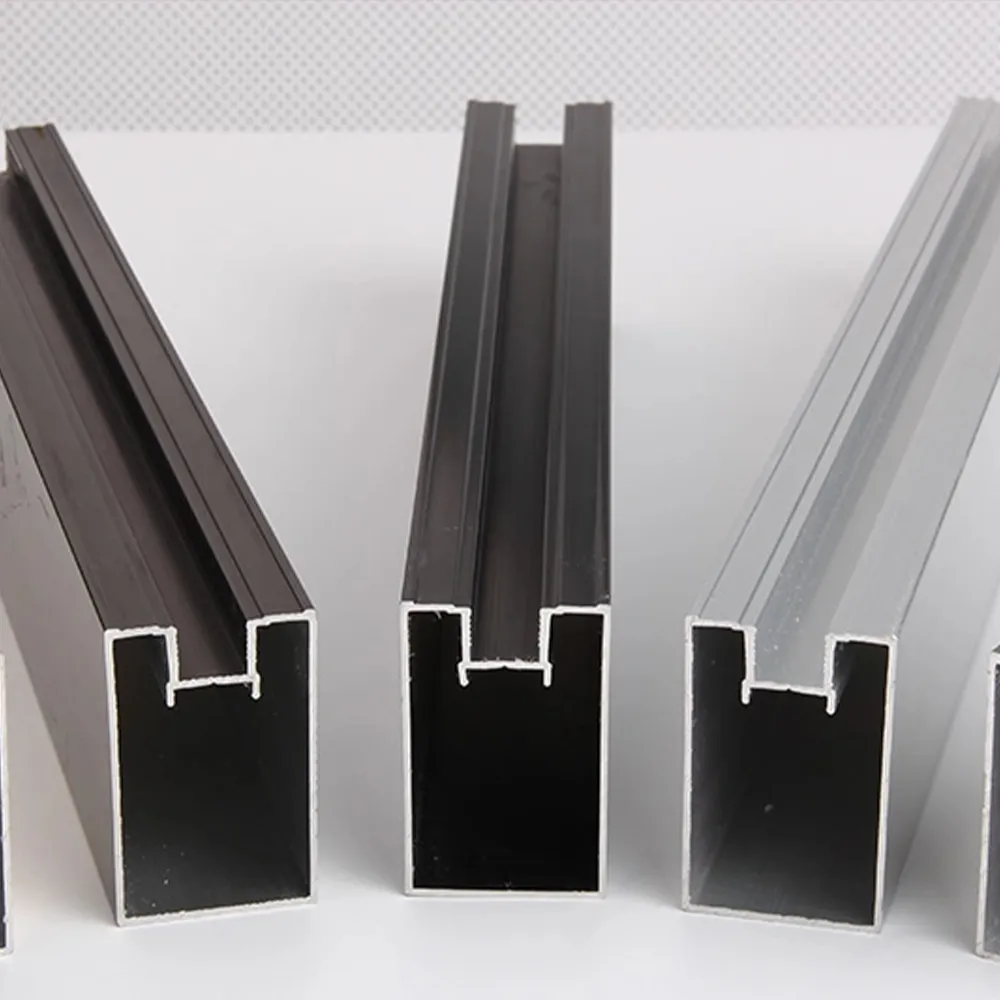 Grooved Auxiliary Aluminium Curtain Wall Extrusion Profiles</trp-post-containe...