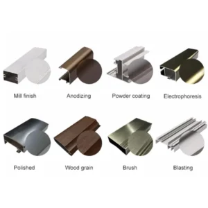 Aluminium Door Window Profile With Multiple Surface Treatments</trp-post-conta...