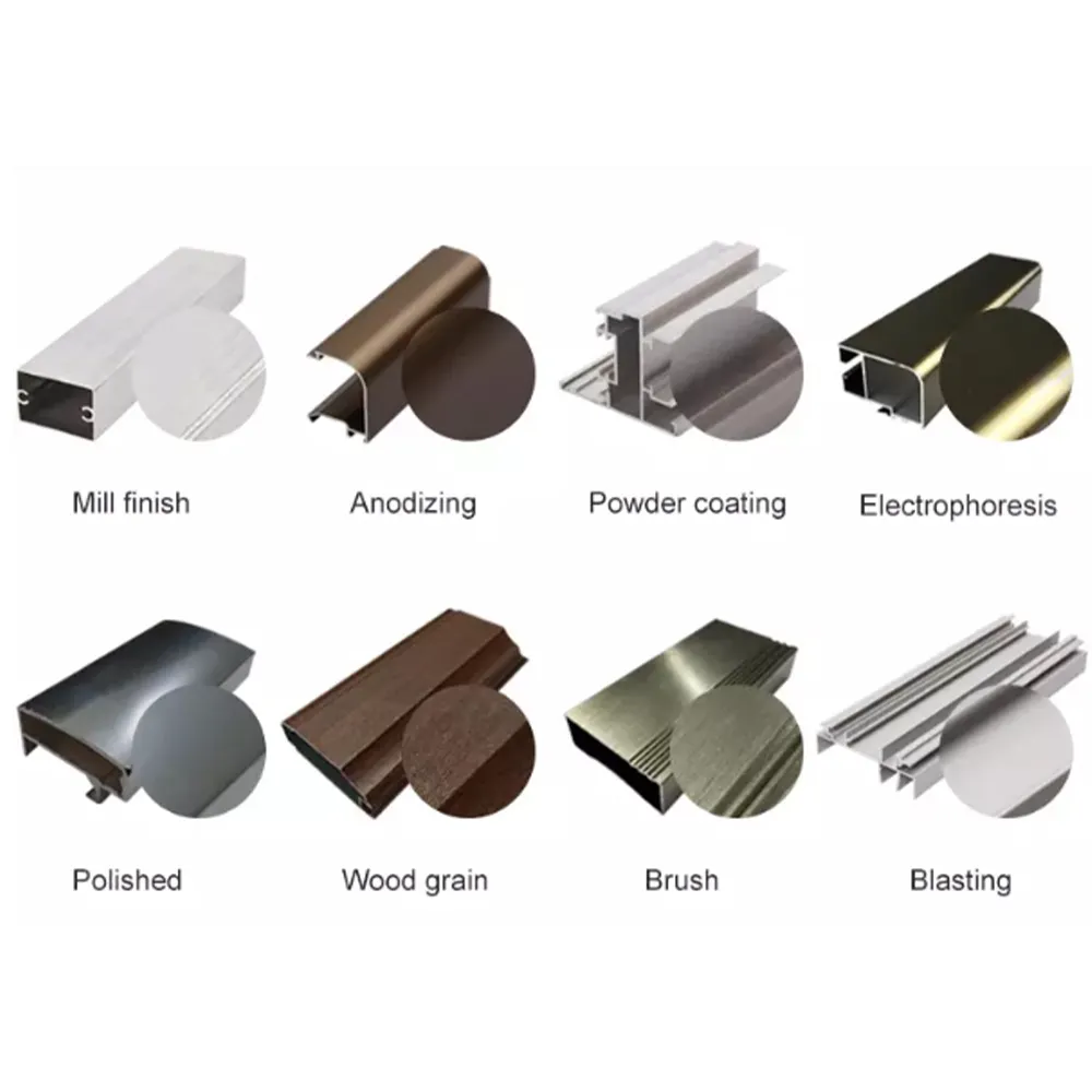 Aluminium Door Window Profile With Multiple Surface Treatments</trp-post-conta...
