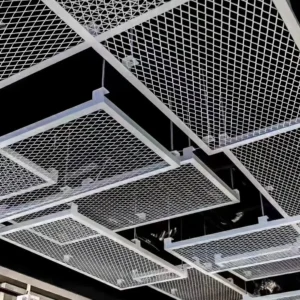 Ceiling Suspended Aluminium Expanded Metal Panel - Alumin...