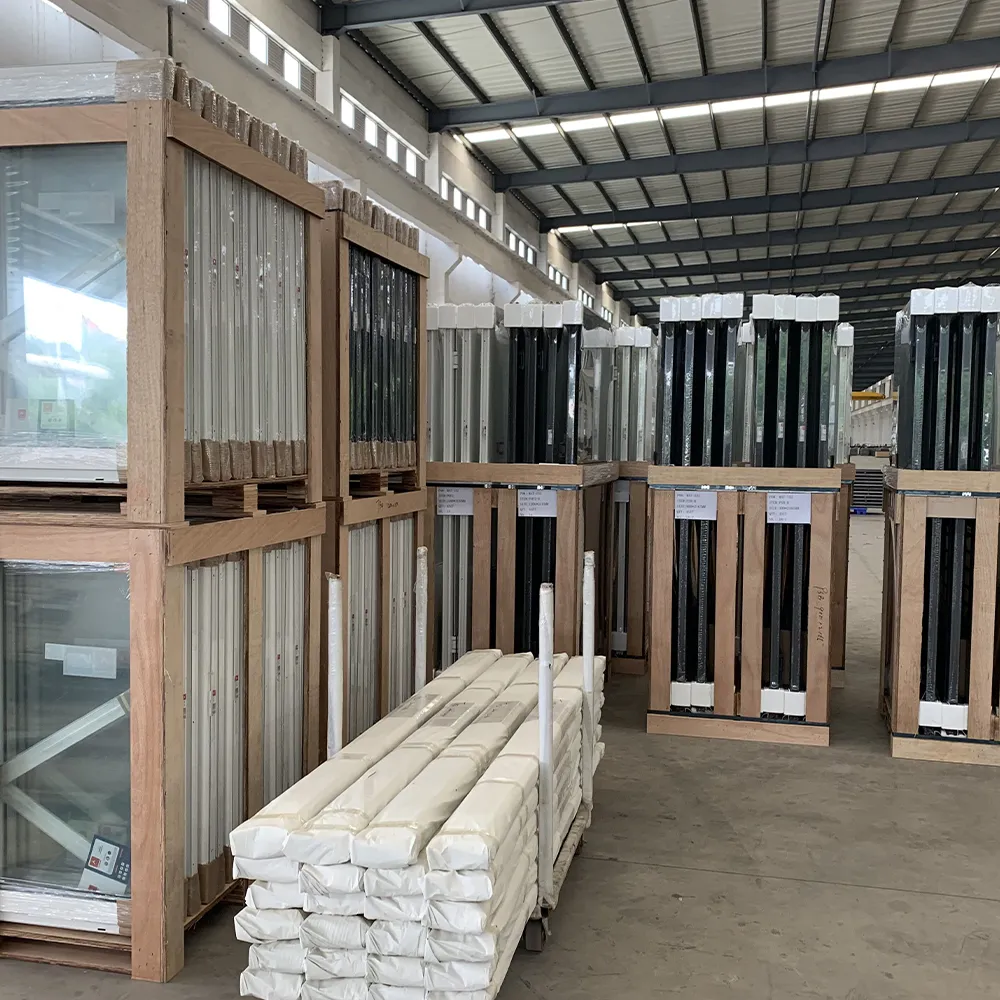 Extruded Thermal Break Aluminium Door Frame Profiles - Aluminium Extrusion Windows & Doors - laluxalu.com