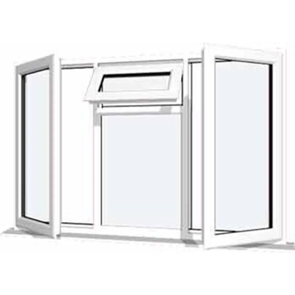 Thermal Break Top Hung Awning Window With Mosquito Net - Aluminium Extrusion Windows & Doors - laluxalu.com