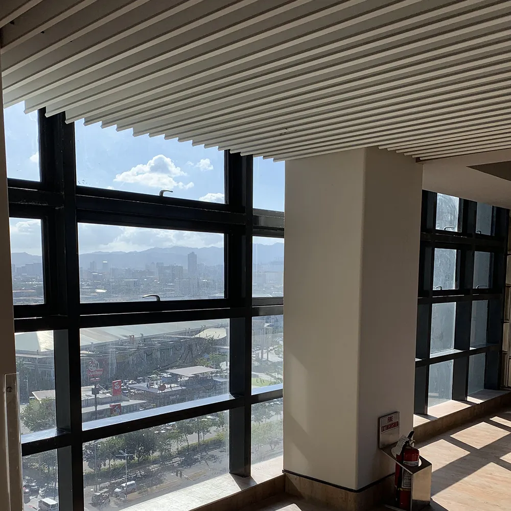 Indoor Aluminium Framed Curtain Wall Frame Profile - Alum...