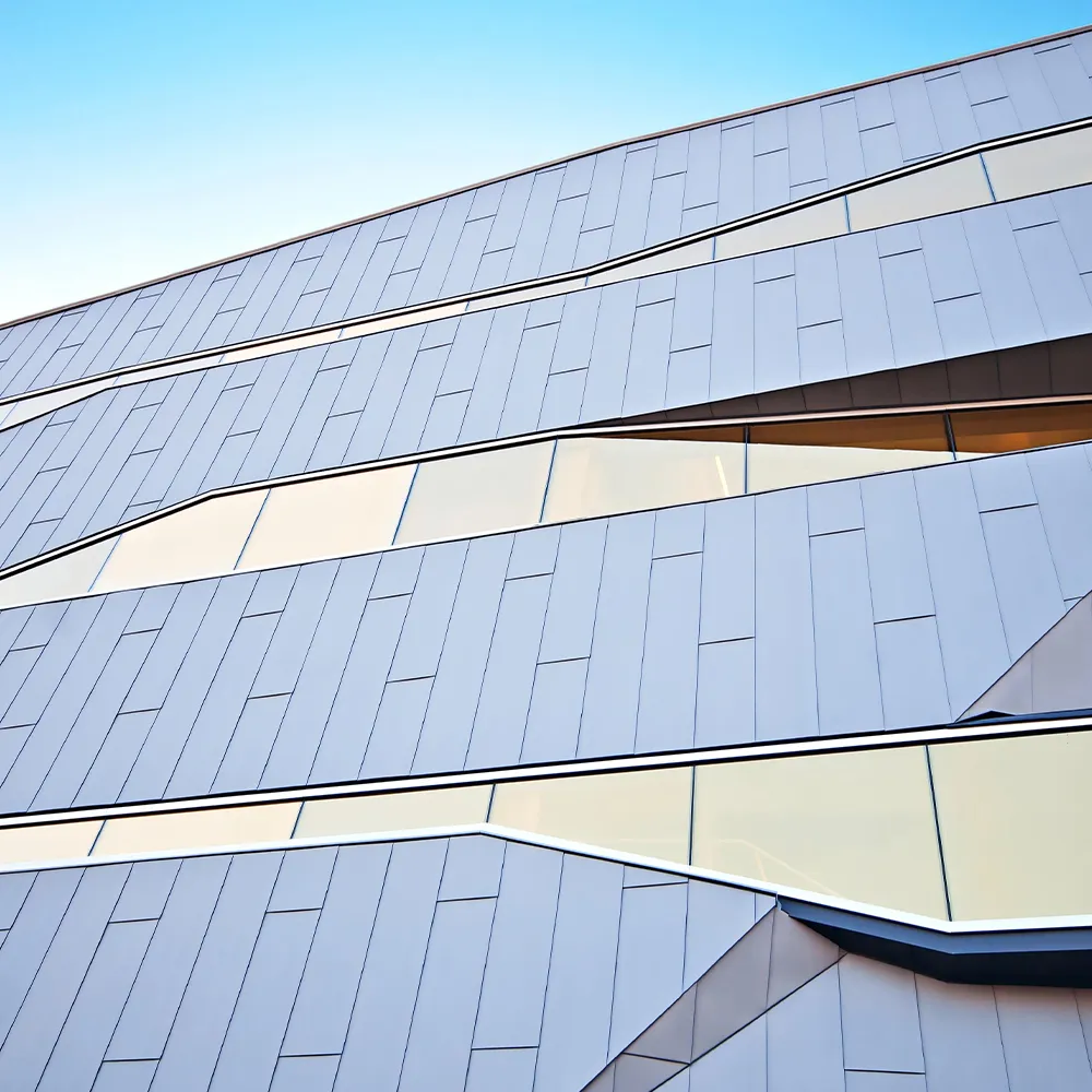 Aluminium Hidden Frame Curtain Wall Profile For Irregular Facade - Aluminium Extrusion Curtain Wall & Facade - laluxal...