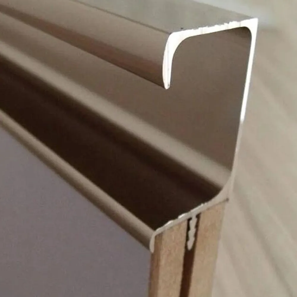 Edge Wrap Industrial Aluminium Extrusion Trim Profile - A...