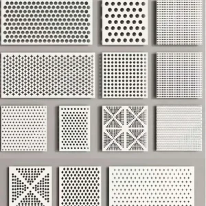 Mixed Specification Square Round Hole Perforated Aluminium Panel</trp-post-con...