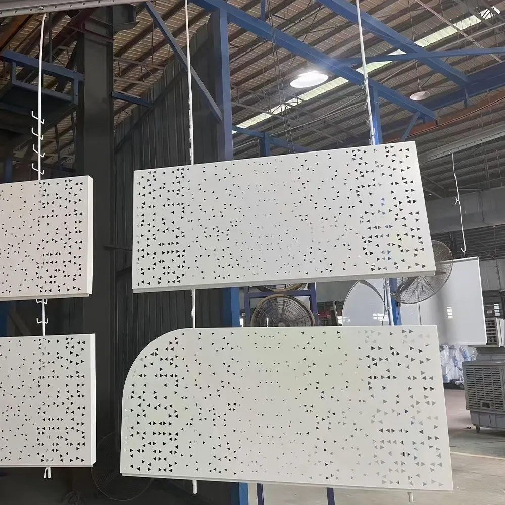 Irregular Pattern Decorative Perforated Aluminium Panel - Aluminium Extrusion Solid Panels - laluxalu.com