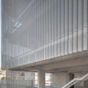 High Transmittance Screen Perforated Aluminium Panel - Al...